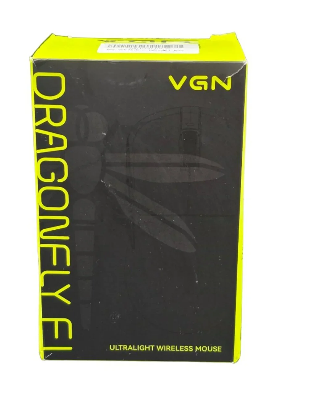 Vgn Dragonfly F1 Moba Ultralight Wireless Gaming Mouse 2.4Ghz 26000 DPI Black